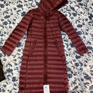 Long down Coach puffer jacket